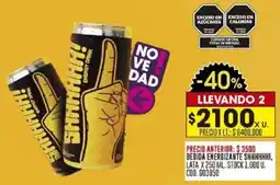 Coto Shhhhhh! bebida energizante lata oferta