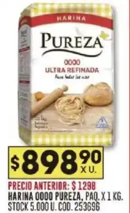 Coto Pureza harina 0000 oferta