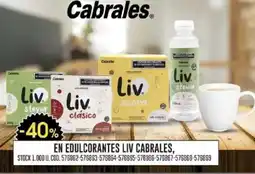 Coto En edulcorantes liv cabrales oferta