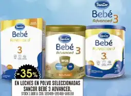 Coto Bebé 3 advanced en leches en polvo seleccionadas sancor oferta
