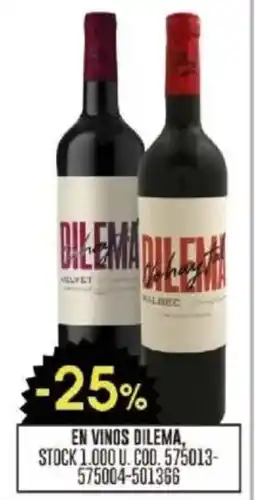 Coto Dilema en vinos oferta