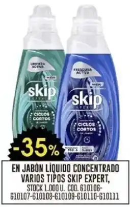 Coto skip expert en jabon liquido concentrado varios tipos oferta
