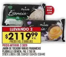 Coto Plusbelle esencia jabón de tocador varias fragancias oferta