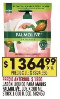 Coto Palmolive jabon liquido para manos oferta
