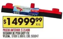 Coto Vileda secador de piso easy fix oferta
