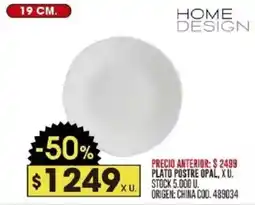 Coto Home design plato postre opal oferta