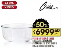 Coto Crisa ensaladera sensacion cristalino oferta