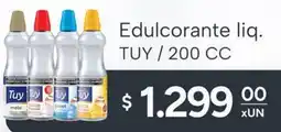 El Milagro Mayorista Tuy edulcorante liq. oferta