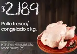 Changomas Pollo fresco/ congelado oferta