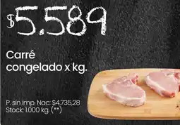 Changomas Carré congelado oferta
