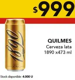 Nini Mayorista Quilmes cerveza lata 1890 oferta