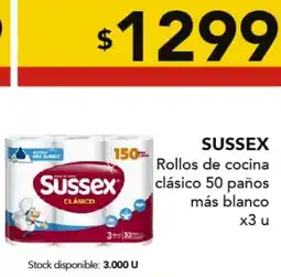 Nini Mayorista Sussex rollos de cocina clásico oferta