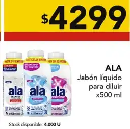 Nini Mayorista Ala jabón líquido para diluir oferta