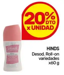 Nini Mayorista Hinds desod. roll-on variedades oferta