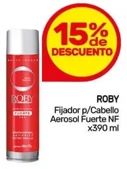 Nini Mayorista Roby fijador p/cabello aerosol fuerte nf oferta