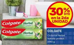 Nini Mayorista Colgate cr.dental herbal natural protect oferta