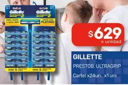 Nini Mayorista Gillette prestob. ultragrip cartel oferta