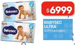 Nini Mayorista Babysec ultra soft hiperpack oferta
