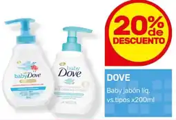 Nini Mayorista Dove baby jabón líq. vs.tipos oferta