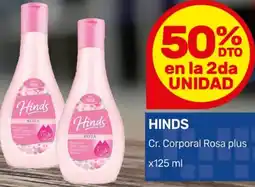 Nini Mayorista Hinds cr. corporal rosa plus oferta