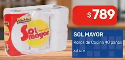 Nini Mayorista Sol mayor rollos de cocina oferta