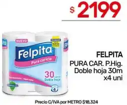 Nini Mayorista Felpita pura car. p.hig. doble hoja oferta