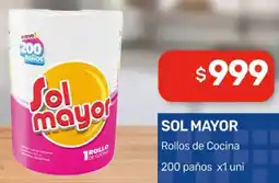 Nini Mayorista Sol mayor rollos de cocina oferta