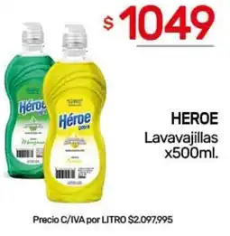 Nini Mayorista Héroe lavavajillas oferta
