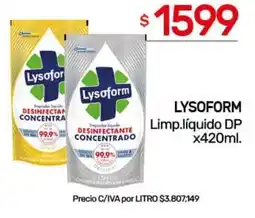 Nini Mayorista Lysoform limp.líquido dp oferta