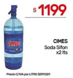 Nini Mayorista Cimes soda sifon oferta