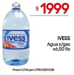 Nini Mayorista Ivess agua s/gas oferta