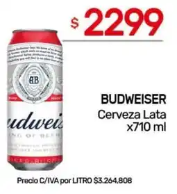 Nini Mayorista Budweiser cerveza lata oferta