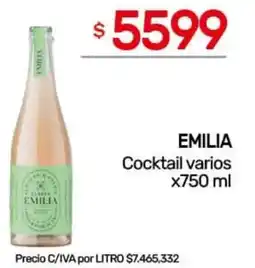 Nini Mayorista Emilia cocktail varios oferta
