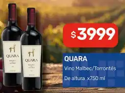 Nini Mayorista Quara vino malbec/torrontés de altura oferta