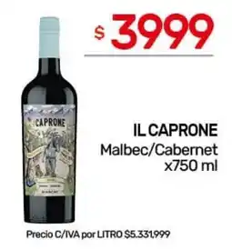 Nini Mayorista Il caprone malbec/cabernet oferta