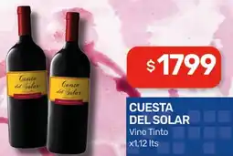 Nini Mayorista Cuesta del solar vino tinto oferta