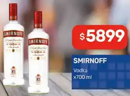 Nini Mayorista Smirnoff vodka oferta