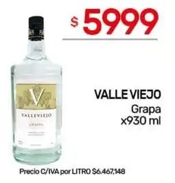 Nini Mayorista Valle viejo grapa oferta