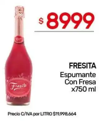 Nini Mayorista Fresita espumante con fresa oferta
