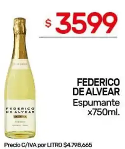 Nini Mayorista Federico de alvear espumante oferta