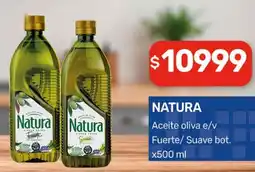 Nini Mayorista Natura aceite oliva e/v fuerte/ suave bot. oferta