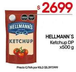 Nini Mayorista Hellmann's ketchup dp oferta