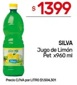 Nini Mayorista Silva jugo de limón pet oferta