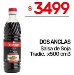 Nini Mayorista Dos anclas salsa de soja tradic. oferta