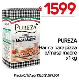 Nini Mayorista Pureza harina para pizza c/masa madre oferta