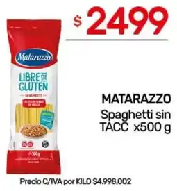 Nini Mayorista Matarazzo spaghetti sin tacc oferta
