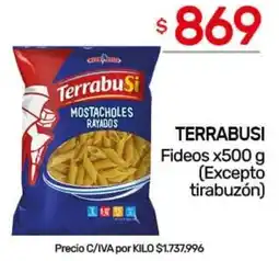 Nini Mayorista Terrabusi fideos oferta