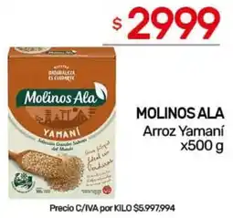 Nini Mayorista Molinos ala arroz yamaní oferta