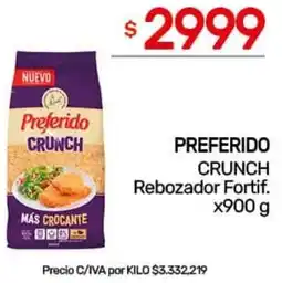 Nini Mayorista Preferido crunch rebozador fortif. oferta
