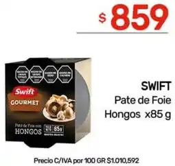 Nini Mayorista Swift pate de foie hongos oferta